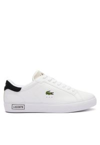 Lacoste Sneakersy Powercourt Logo 747SMA0082 Biały. Kolor: biały #1