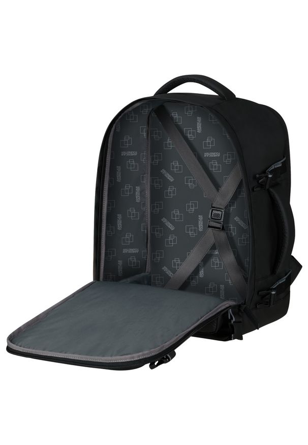 AMERICAN TOURISTER - Plecak American Tourister 15.6'' Take2Cabin S/M Prime do Wizz Air 153859 1041 black