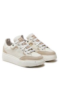 Max Mara Sneakersy 24247660516 Biały. Kolor: biały. Materiał: skóra