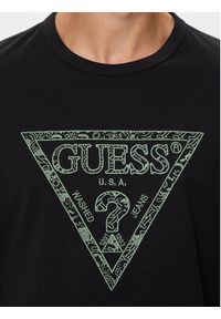 Guess Longsleeve M4YI27 K8FQ4 Czarny Regular Fit. Kolor: czarny. Materiał: bawełna. Długość rękawa: długi rękaw