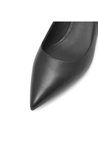 Gino Rossi - GINO ROSSI Czółenka V1339-803-8 Czarny. Kolor: czarny. Materiał: skóra. Obcas: na szpilce #8