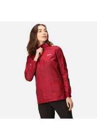 Regatta - Damska kurtka trekkingowa kieszonkowa Pack It Jacket III. Kolor: czerwony. Materiał: poliamid. Sport: turystyka piesza #1