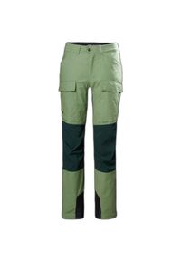 Spodnie damskie Helly Hansen veir tur. Kolor: zielony. Sezon: lato. Sport: turystyka piesza #1