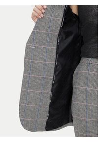 Pepe Jeans Marynarka Flavia PL402503 Szary Regular Fit. Kolor: szary. Materiał: wełna, syntetyk