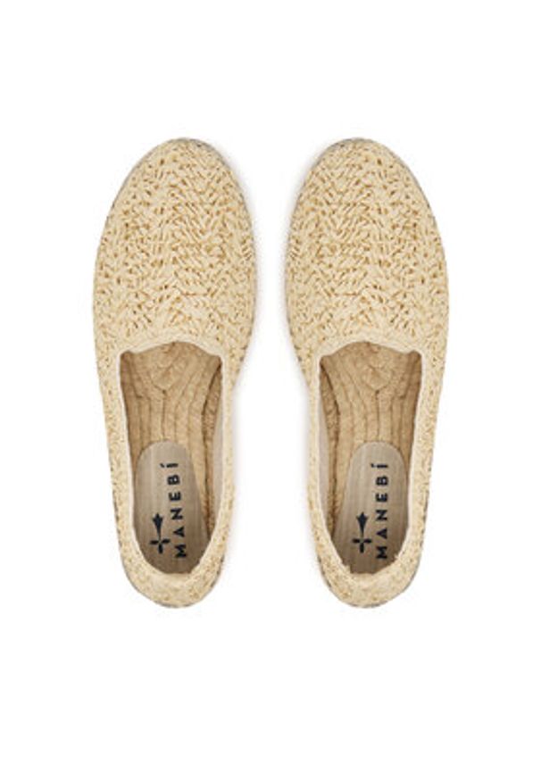 Manebi Espadryle Yucatán H 3.6 N0 Beżowy. Kolor: beżowy