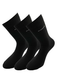 ZEAGLE - Zestaw 3 par eleganckich skarpet McGregor w kolorze czarnym. Kolor: czarny #1