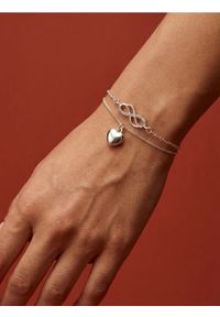 Sinsay - Bransoletka z błyszczącym wykończeniem 2 pack - srebrny. Materiał: srebrne. Kolor: srebrny #1