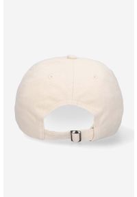 Wood Wood czapka z daszkiem bawełniana Eli AA kolor biały z aplikacją 10250811.7083-OFFWHITE. Kolor: biały. Materiał: bawełna. Wzór: aplikacja #9