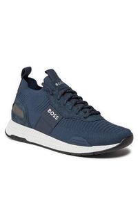 BOSS - Boss Sneakersy Titanium Runn 50498245 Niebieski. Kolor: niebieski #3