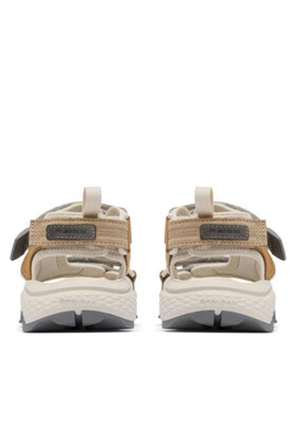 columbia - Columbia Sandały Peakfreak Rush Leather 2121261 Brązowy. Kolor: brązowy. Materiał: materiał