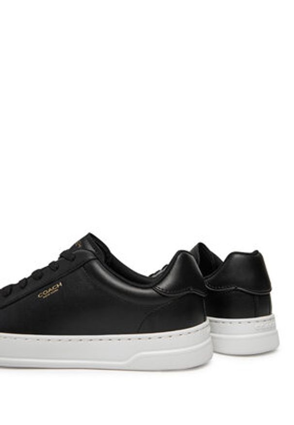 Coach Sneakersy CW971 Czarny. Kolor: czarny. Materiał: skóra