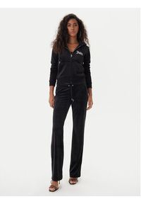 Juicy Couture Spodnie dresowe Christine JCWBJ225311 Czarny Flared Leg. Kolor: czarny. Materiał: syntetyk #5