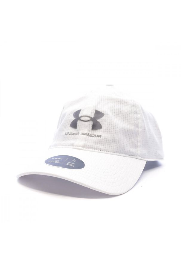 Czapka z daszkiem męska Under Armour Isochill Armourvent. Kolor: biały. Styl: sportowy