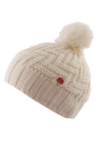 GOLF - Zimowy kapelusz dla dzieci Zigzag biały 3-6 lat. Kolor: biały. Materiał: akryl. Sezon: zima, lato. Styl: elegancki #1