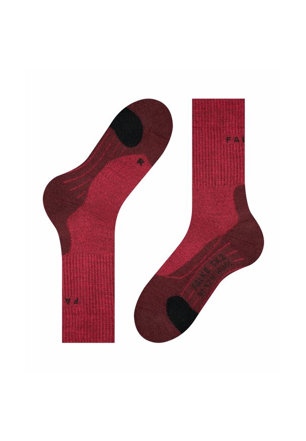 Skarpetki damskie Falke TK2 Wool. Kolor: czerwony