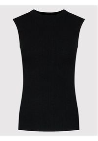 BOSS - Boss Top Feskies 50473237 Czarny Slim Fit. Kolor: czarny. Materiał: wiskoza #3