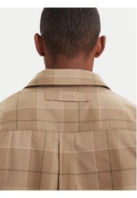 Hugo - HUGO Koszula Ernio 50566312 Beżowy Regular Fit. Kolor: beżowy. Materiał: bawełna #3