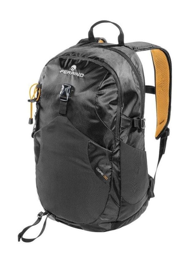 Ferrino plecak Core 2020, czarny. Kolor: czarny. Wzór: paski. Styl: sportowy
