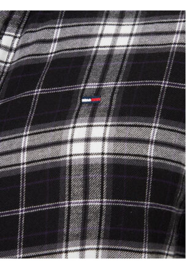 Tommy Jeans Koszula DM0DM22024 Czarny Regular Fit. Kolor: czarny. Materiał: bawełna