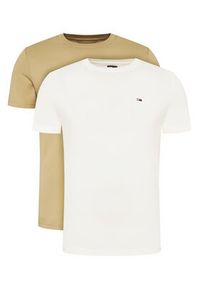 Tommy Jeans Komplet 2 t-shirtów DM0DM20687 Kolorowy Slim Fit. Materiał: bawełna. Wzór: kolorowy #3