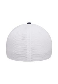 FLEXFIT - Dwukolorowa Czapka Z Daszkiem Ultrafibre & Airmesh. Kolor: niebieski, wielokolorowy, biały