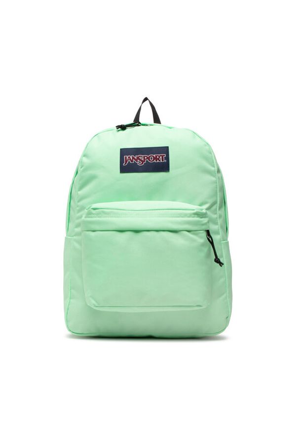 JanSport Plecak Superbreak One EK0A5BAGW22 Zielony. Kolor: zielony. Materiał: materiał. Styl: sportowy