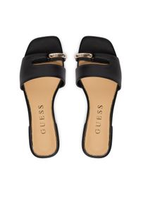 Guess Japonki FLJTBT ELE19 Czarny. Kolor: czarny. Materiał: skóra #1