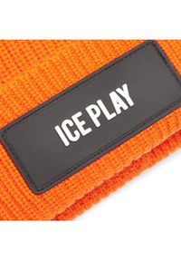Ice Play Czapka 22I U1M1 3042 9014 3262 Pomarańczowy. Kolor: pomarańczowy. Materiał: wełna, materiał