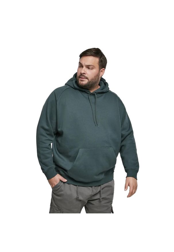 Urban Classics - Męska Bluza Z Kapturem. Typ kołnierza: kaptur. Kolor: zielony