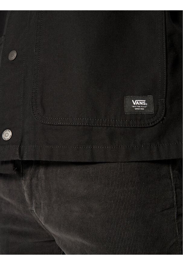 Vans Kurtka przejściowa Drill Chore Coa VN0A3WF1 Czarny Regular Fit. Kolor: czarny. Materiał: bawełna