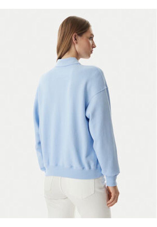 Polo Ralph Lauren Bluza 211965097500 Niebieski jasny Relaxed Fit. Typ kołnierza: polo. Kolor: niebieski. Materiał: bawełna