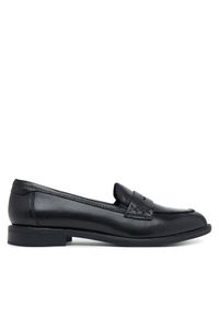 Loafersy Tamaris. Kolor: czarny
