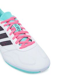 Adidas - adidas Buty do piłki nożnej Super Sala Competition 3 JR5397 Biały. Kolor: biały. Materiał: materiał #3