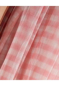 NEEDLE & THREAD - Spódnica Gingham. Kolor: różowy, wielokolorowy, fioletowy. Materiał: tiul. Wzór: kratka, nadruk #5