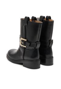 Armani Exchange Botki XW001654 AF17476 UC001 Czarny. Kolor: czarny. Materiał: skóra #5