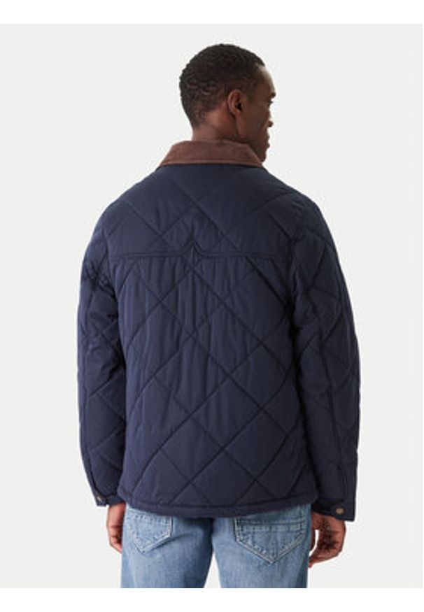 Hunter Kurtka przejściowa Ardwell HARM0003252 Granatowy Regular Fit. Kolor: niebieski. Materiał: syntetyk