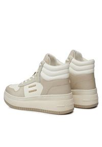 Tommy Jeans Sneakersy Tjw Retro Basket Mc Lace Up EN0EN02422 Beżowy. Kolor: beżowy #6
