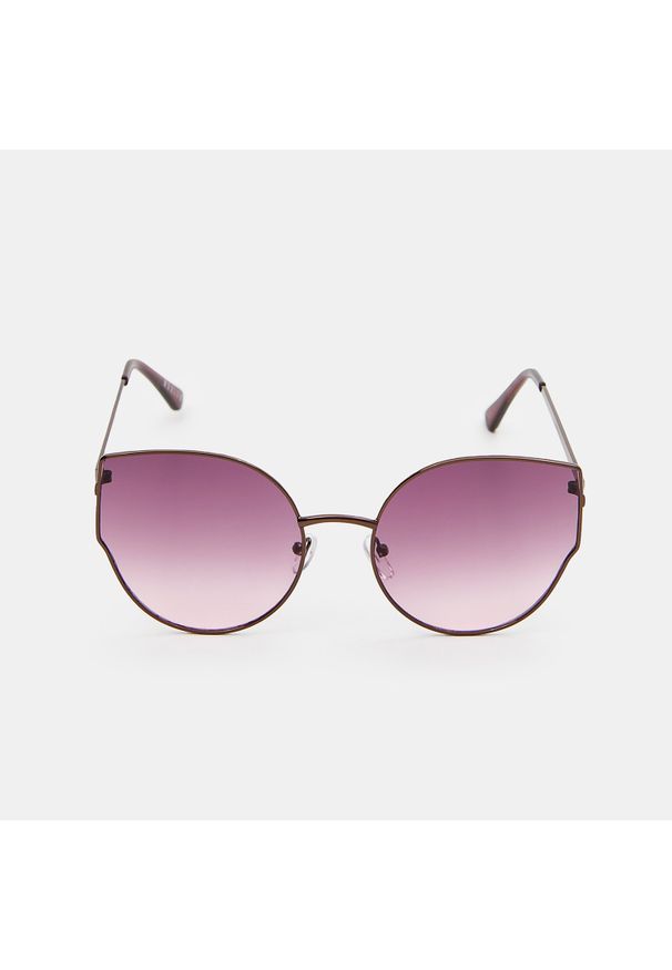 Mohito - Okulary przeciwsłoneczne - Fioletowy. Kolor: fioletowy