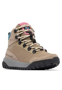 columbia - Columbia Trzewiki Burnsider™ Waterproof 2128841 Brązowy. Kolor: brązowy. Materiał: materiał #8