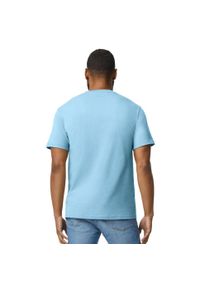 GILDAN - Koszulka Unisex Dla Dorosłych Softstyle Midweight. Kolor: niebieski. Sport: turystyka piesza