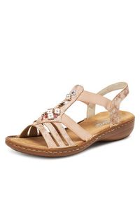 Rieker Sandały CEO-60855-31 Różowy. Kolor: różowy. Materiał: syntetyk #2