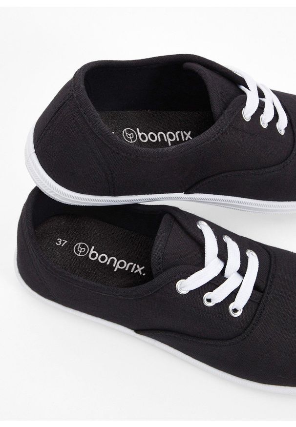 bonprix - Sneakersy. Kolor: czarny. Sezon: lato