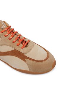 Love Moschino - LOVE MOSCHINO Sneakersy JA15352G1PIGC10A Brązowy. Kolor: brązowy. Materiał: skóra, zamsz #2