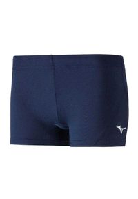Mizuno - Damskie Spodenki Do Siatkówki Myou. Kolor: niebieski. Sport: siatkówka