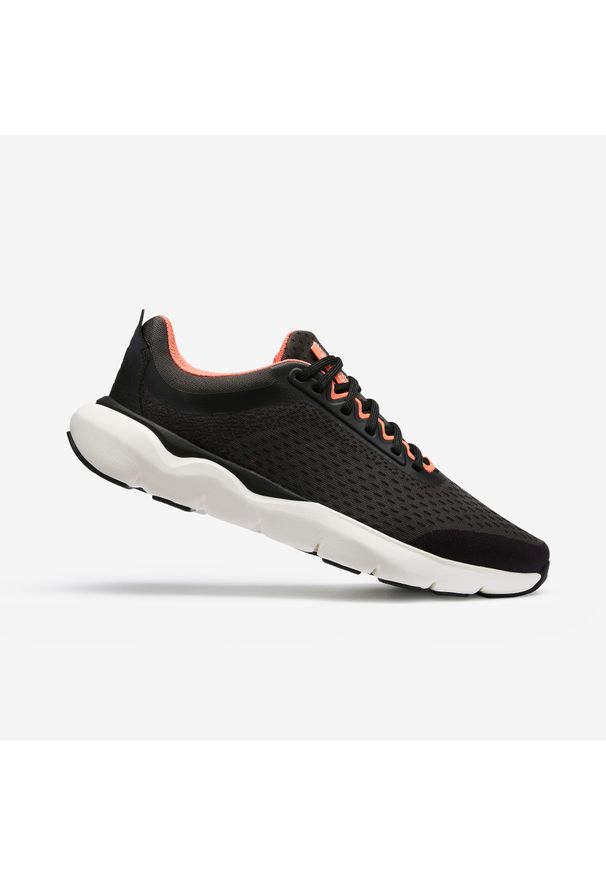 KALENJI - Buty do biegania damskie Kalenji Jogflow 500.1. Kolor: czarny, wielokolorowy, różowy. Materiał: mesh, materiał. Szerokość cholewki: normalna