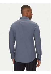 Calvin Klein Koszula LV04LB145G Niebieski Slim Fit. Kolor: niebieski. Materiał: bawełna #2