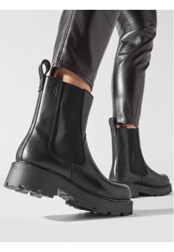 Vagabond Shoemakers - Vagabond Sztyblety Cosmo 2.0 5459-301-20 Czarny. Kolor: czarny. Materiał: skóra