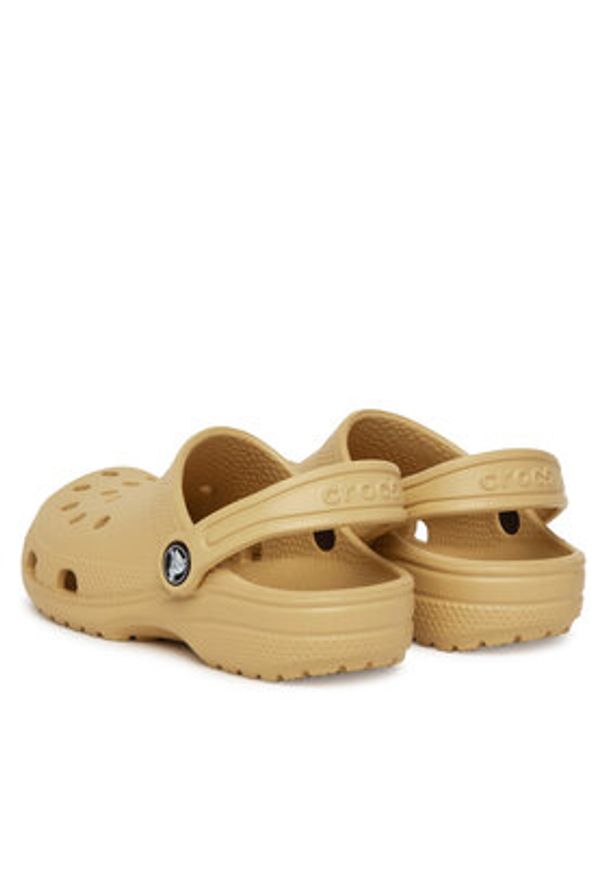 Crocs Klapki Classic Clog K 206991 Brązowy. Kolor: brązowy