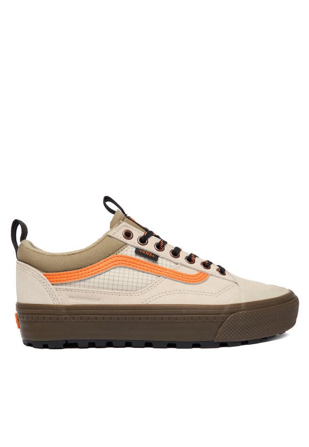 Sneakersy Vans. Kolor: beżowy. Model: Vans Old Skool