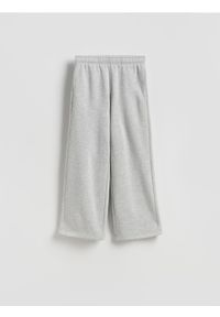 Reserved - Spodnie dresowe - jasnoszary. Kolor: szary. Materiał: dresówka #1